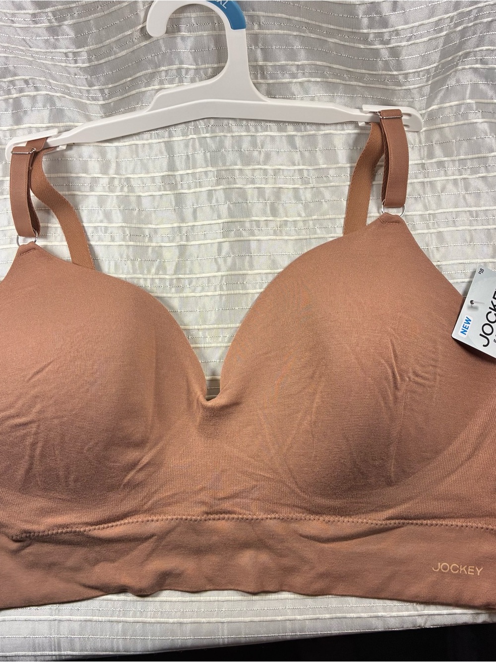 Jockey Seamless Comfort T-Shirt Bra in Tan